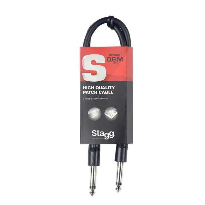 Stagg SPC030 30CM/1FT-PATCHCABLE PLUG-PLUG