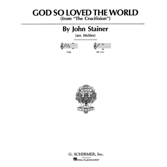Stainer, John – God So Loved the World (from The Crucifixion)