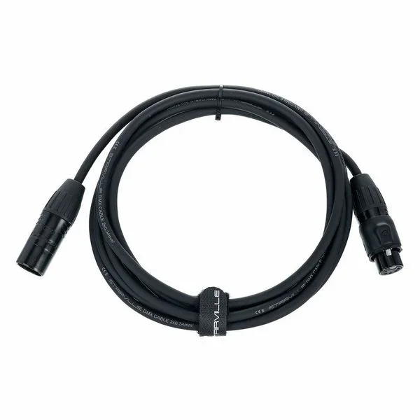 Stairville PDC5BK IP65 DMX Cable 3m 5pin