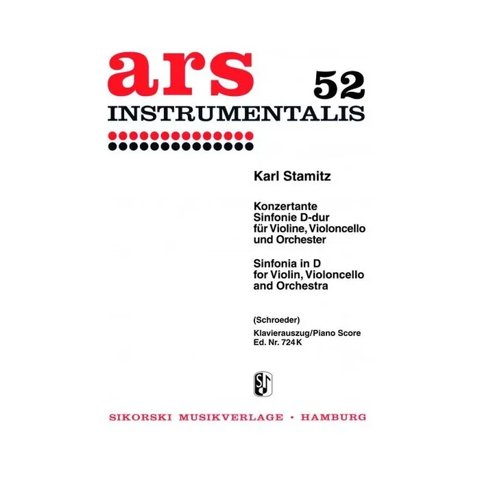 Stamitz, Carl Philipp – Sinfonia concertante