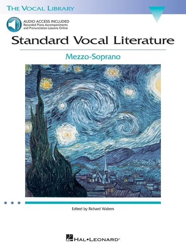 Standard Vocal Literature Book/Online Audio Mezz Soprano (Softcover Book/Online
