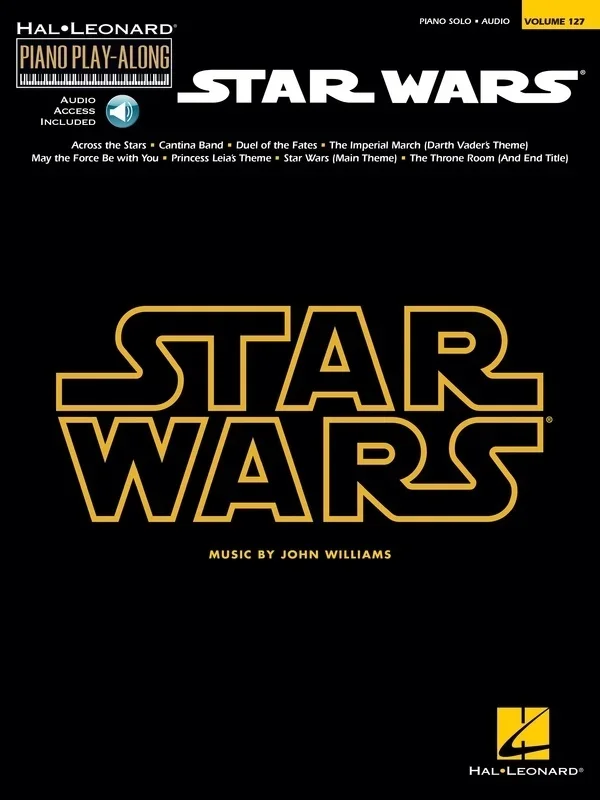 Star Wars Piano Playalong V127 Book/Online Audio