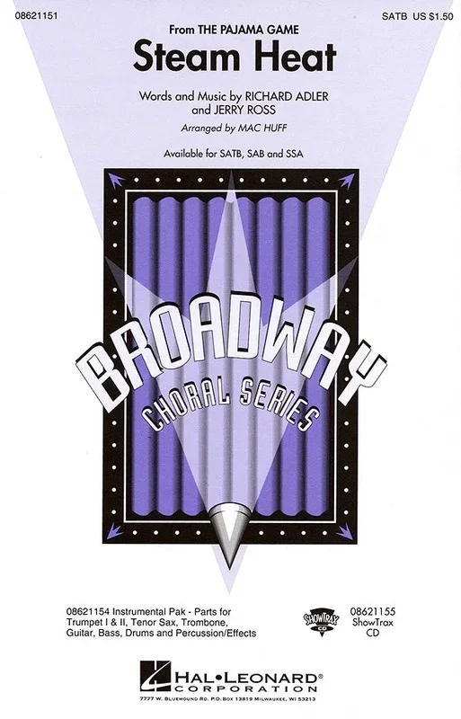 Steam Heat From Pajama Game Ipakc (Set of Parts)