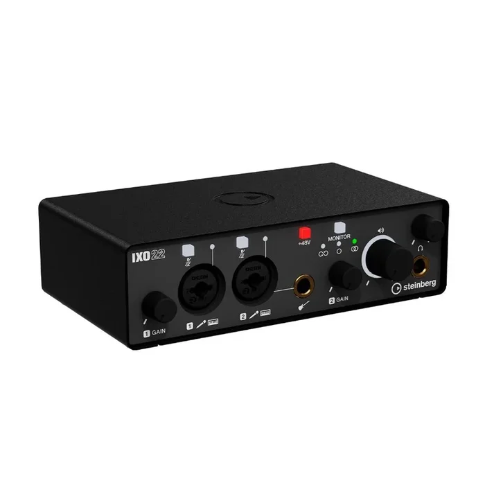 Steinberg IXO22 B Audio Interface in Black 2 in – 2 out
