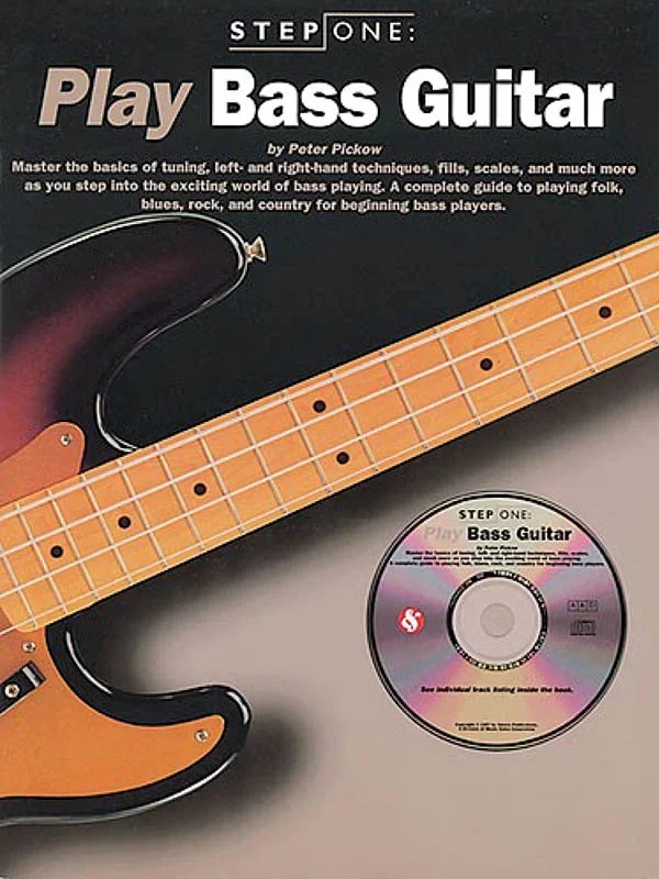 Step One Play Bass Guitar Book/CD (Softcover Book/CD)