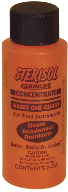 Sterisol Germicide Concentrate Brass/Woodwind Cleaner, 2 oz