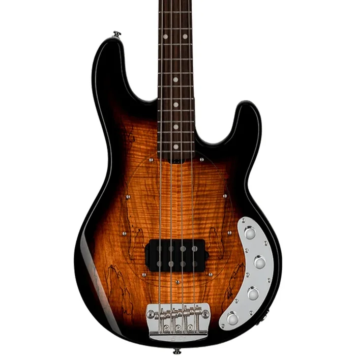 Sterling By Music Man StingRay RAY34 Bass Guitar – 3-tone Sunburst