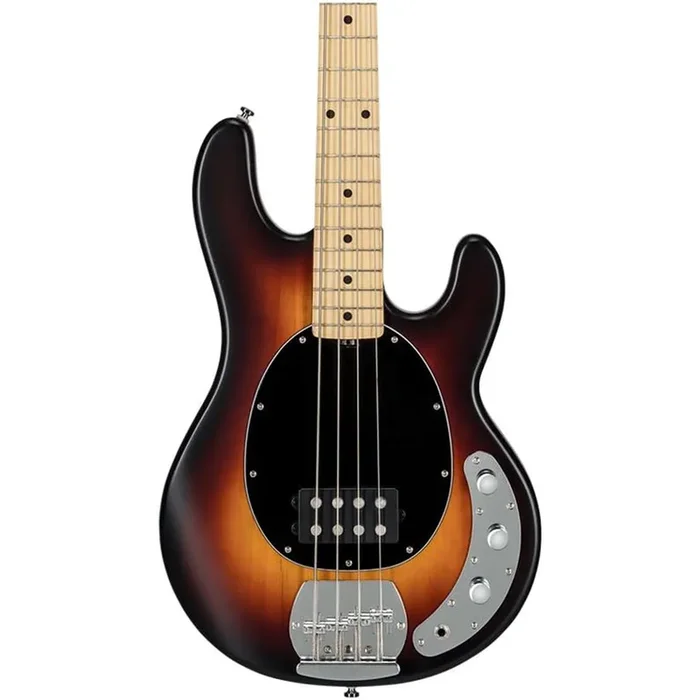 Sterling by Music Man StingRay Ray4 Bass Guitar – Vintage Sunburst Satin