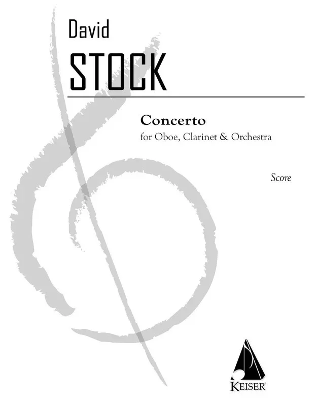 Stock – Concerto For Oboe/Clarinet/Orch Full Score (Pod) (Music Score)