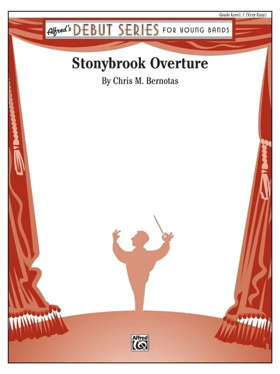 Stonybrook Overture Concert Band Gr 1 Conductor Score