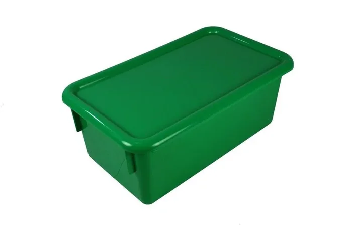 Stowaway Totes with Lids – Green