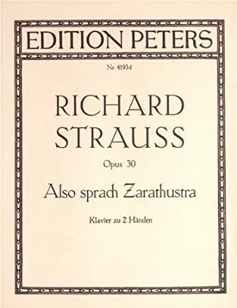 Strauss : Also Sprach Zarathustra: Piano (Peters)