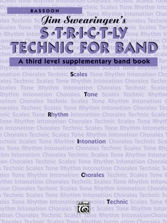 Strictly Technic For Band Gr 3 Bassoon