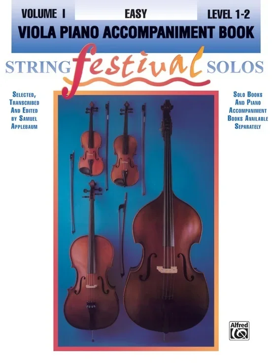 String Festival Solos Volume 1 Viola Piano Accomp