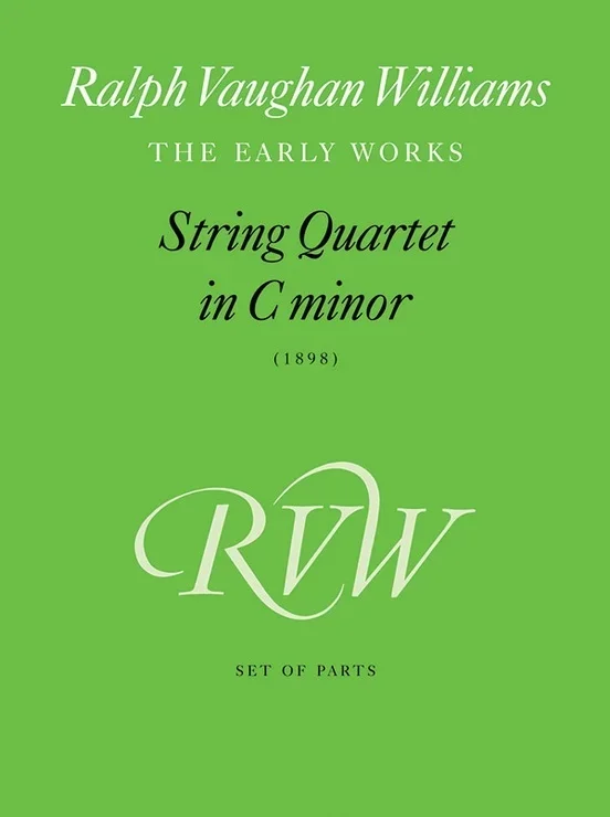 String Quartet In C Min 1898 Parts