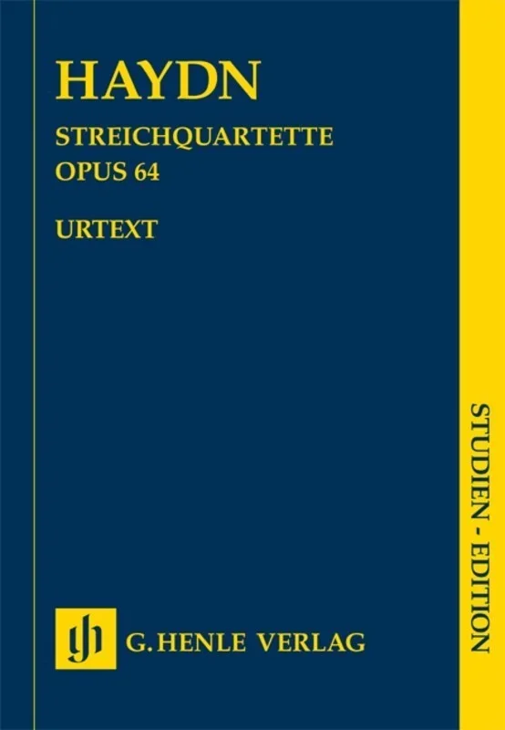 String Quartets Book 8 Op 64 Study Score Book