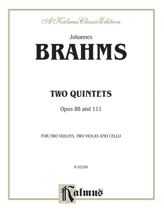 String Quintets Op 88/111