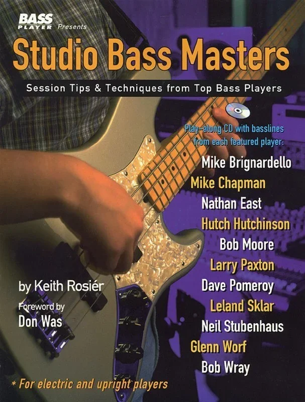 Studio Bass Masters Book/CD (Softcover Book/CD)