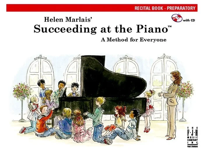 Succeeding At The Piano Prep Recital Book/CD (Softcover Book)