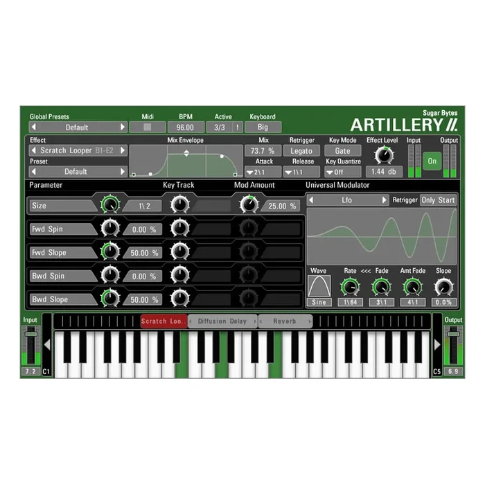 Sugar Bytes Artillery2 Virtual Instrument