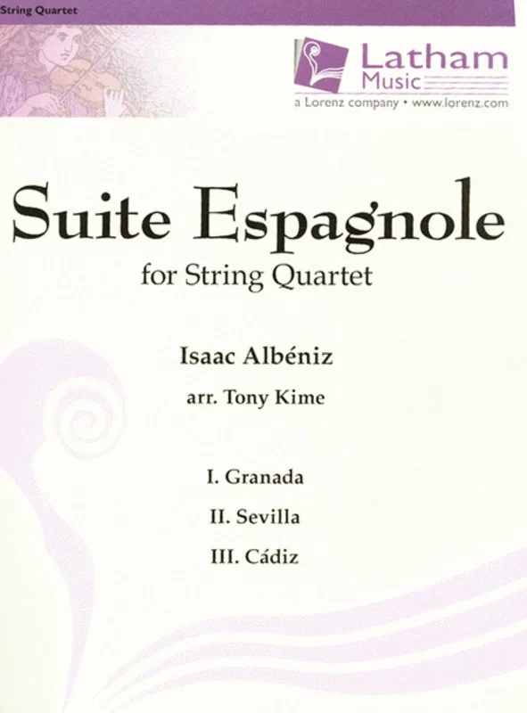 Suite Espanonline Audio Op 47 Arr Kime String Quartet Book