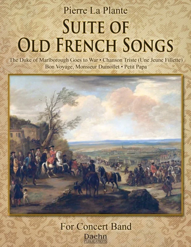 Suite Of Old French Songs Concert Band 3 Score/Parts Book