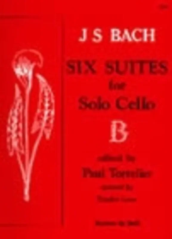 Suites 6 Bwv 1007 To 1012 Ed Tortelier Cello Solo