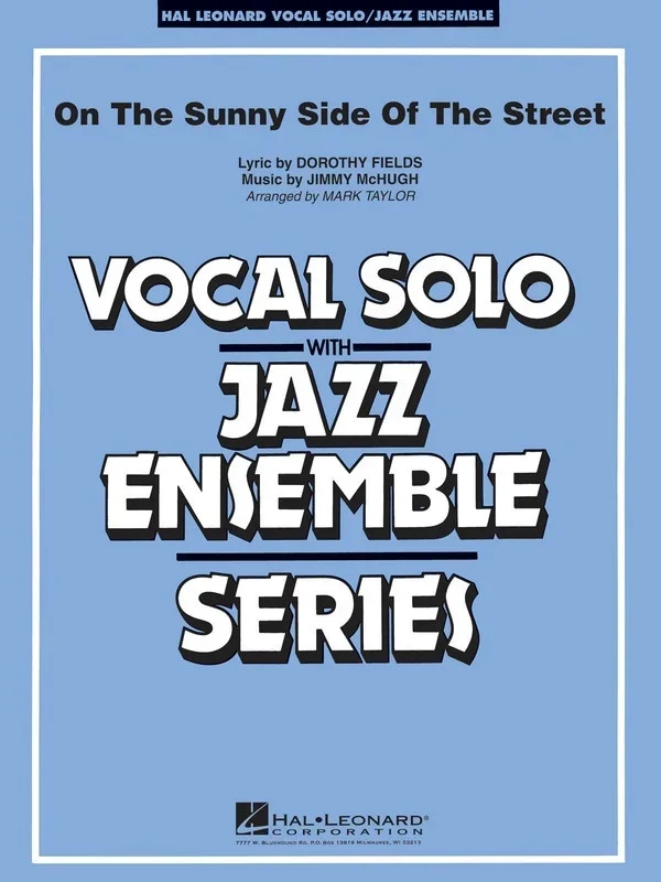 Sunny Side Of The Street VoJunior Ensemble 3-4 (Music Score/Parts)