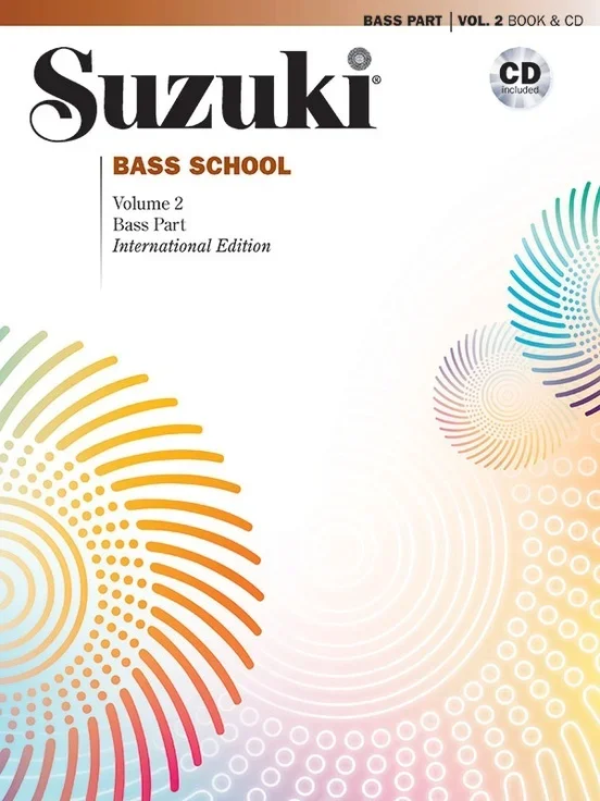 Suzuki Bass School Volume 2 Book/CD