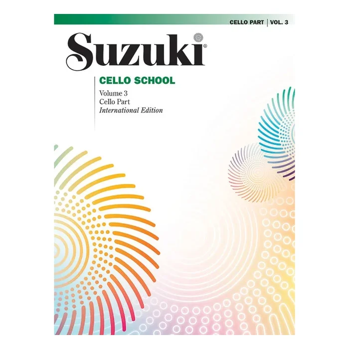 Suzuki Cello School Cello Part Volume 3 (Revised)