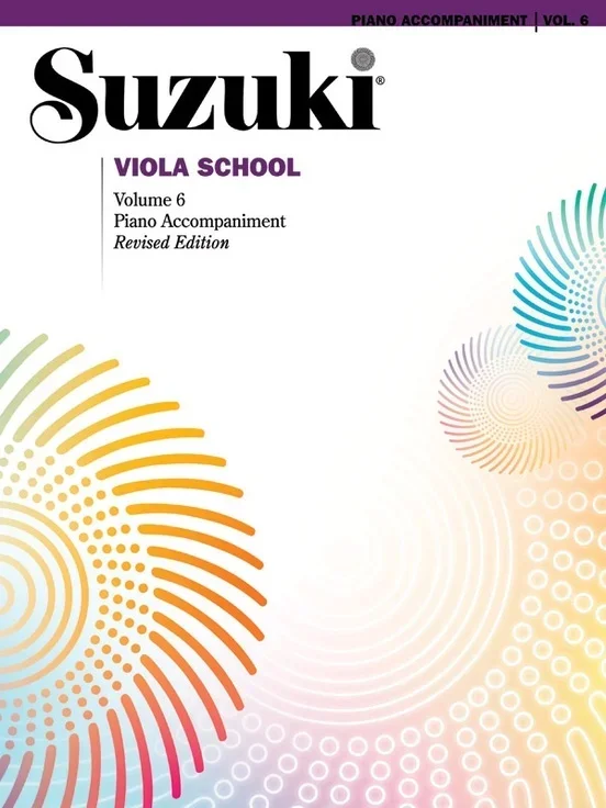 Suzuki Viola School Volume 6 Piano Accomp