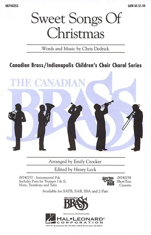 Sweet Songs Of Christmas SSA Arr Crocker (Octavo)