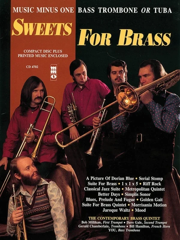 Sweets For Brass Bass Trombone Or Tuba Book/CD (Softcover Book/CD)