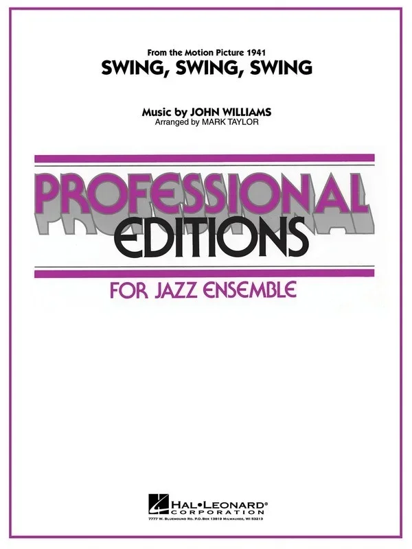 Swing Swing Swing Pe5 (Music Score/Parts)
