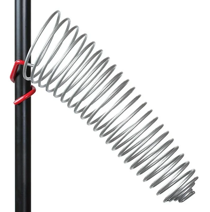 Swirlyshtick 1 Silver Drumstick Right Side Holder