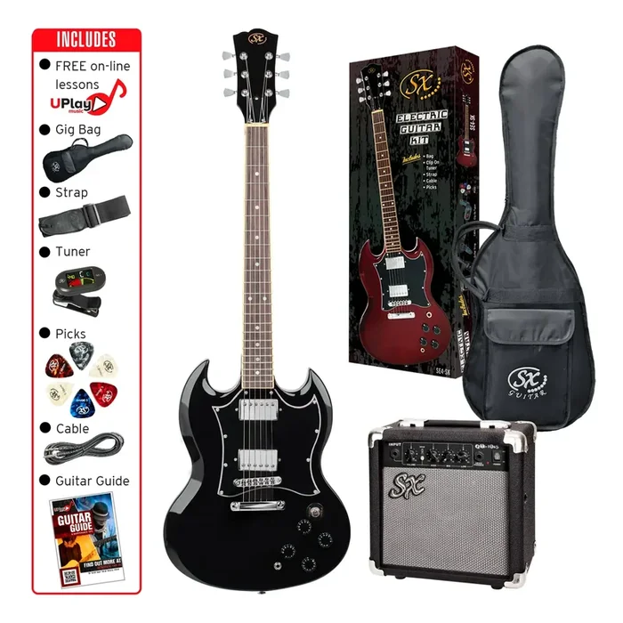 SX SG ELECTRIC – AMP PACK with Basswood Body