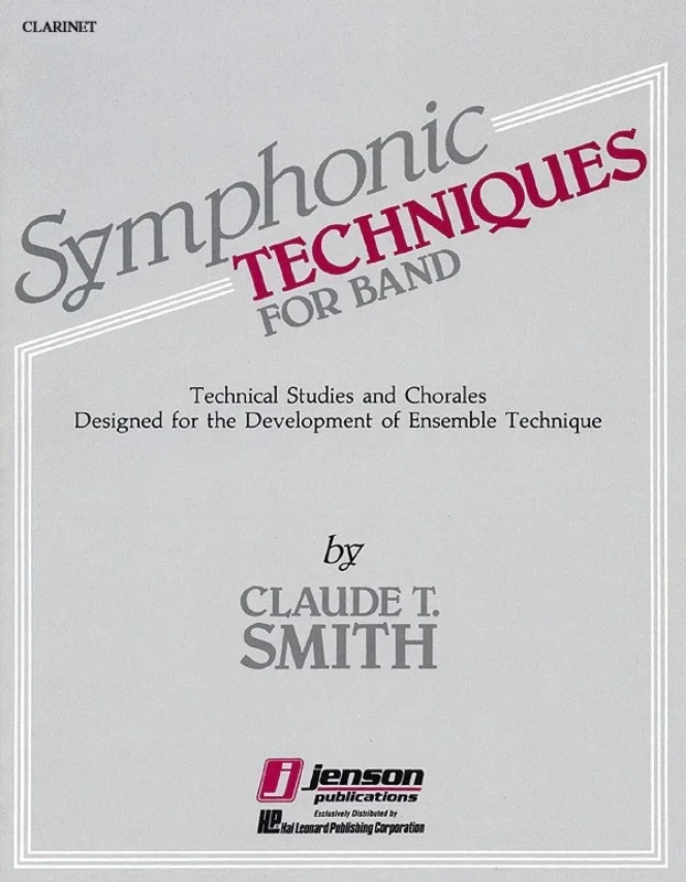 Symphonic Techniques Clarinet (Part)