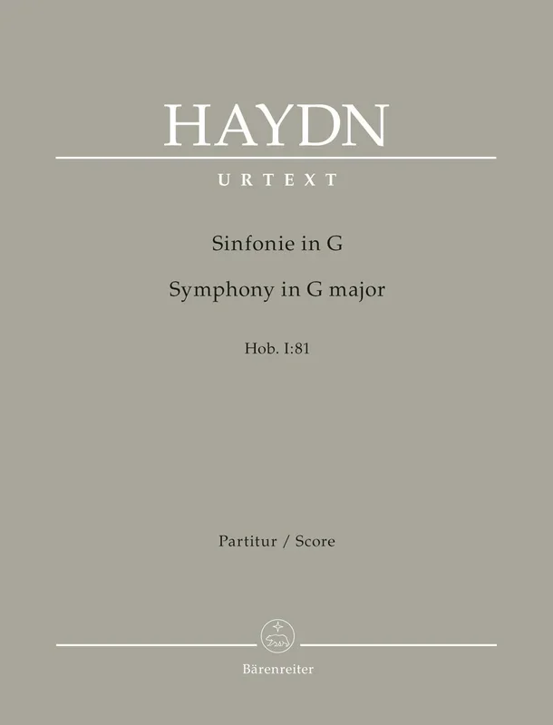 Symphony In G Major Hob. I:81