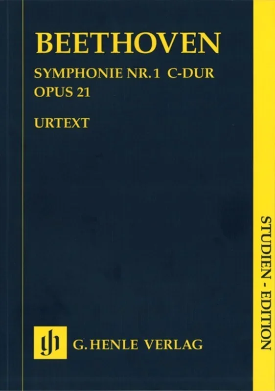 Symphony No 1 Op 21 C Urtext (Music Score) Book