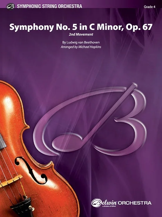 Symphony No 5 In C Minor Op 67 2nd Mvt String Orchestra Gr 4