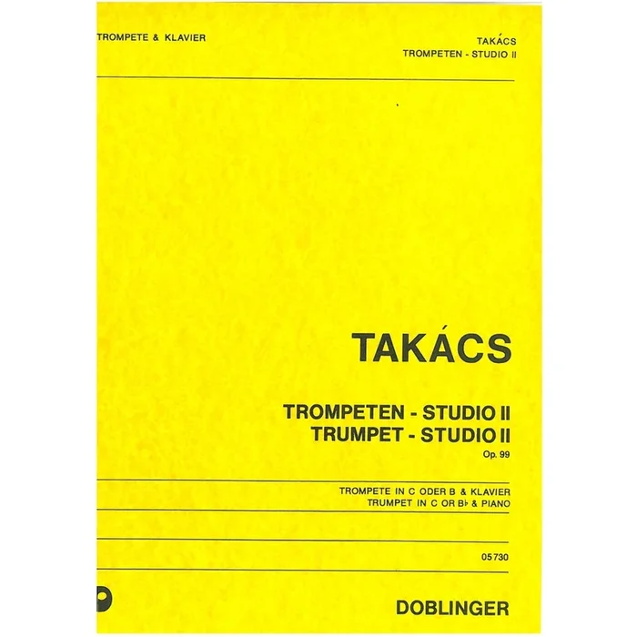 Takács, Jenoe – Trompeten-Studio op. 99 Band 2