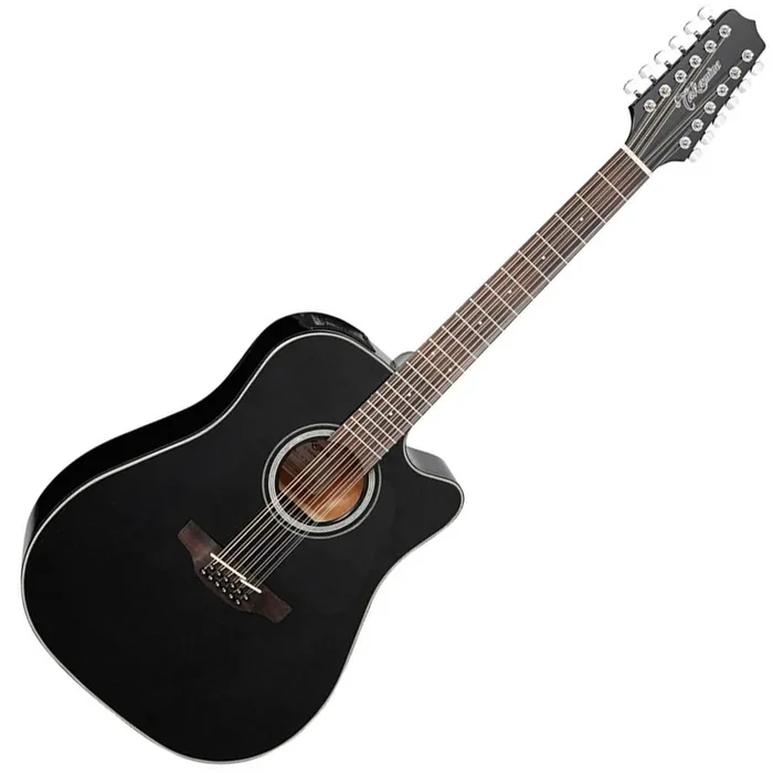 Takamine G 30 Series Dreadnaught 12 String Acoustic Electric in Black – GD30CE12BLK