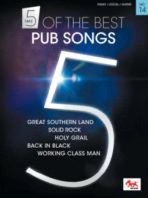 Take 5 Of The Best No 14 Pub Songs PVG (Softcover Book)