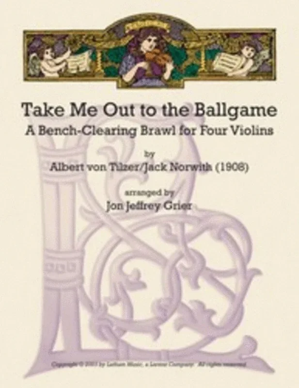 Take Me Out To The Ball Game Violin Quartet Sc/P Book