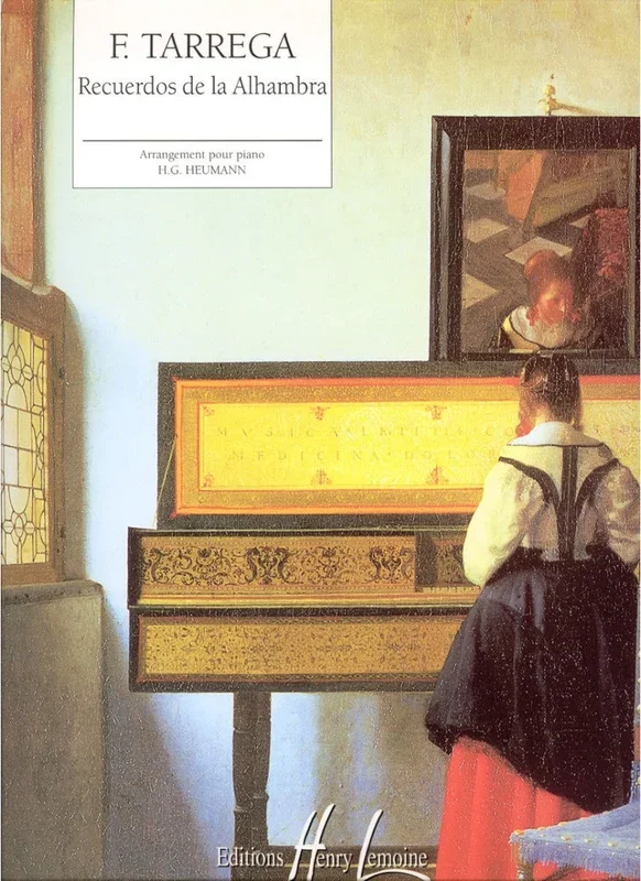 Tárrega: Recuerdos de la Alhambra (arr. for piano)