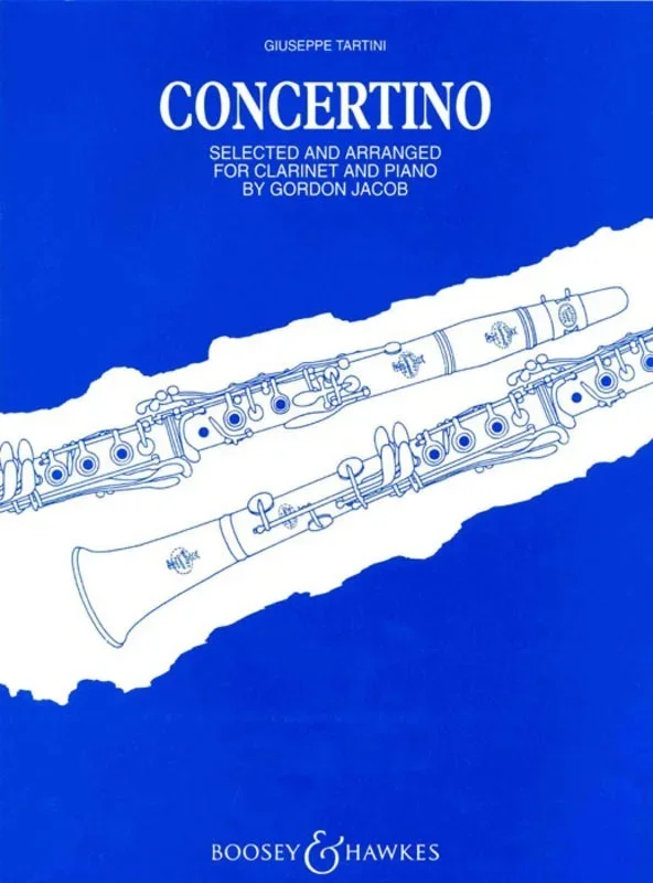 Tartini – Concertino In F Clarinet/Piano Book