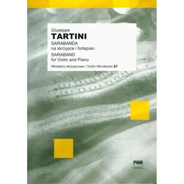 Tartini, Giuseppe – Saraband