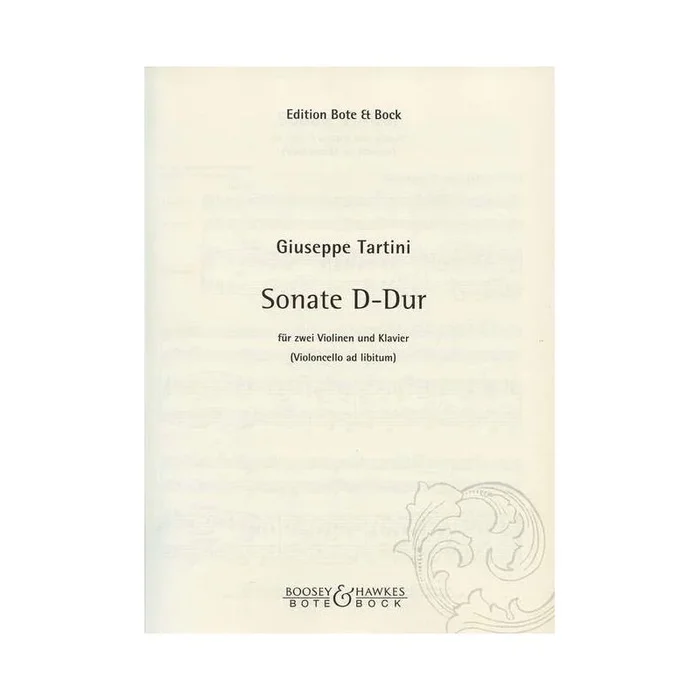 Tartini, Giuseppe – Violin Sonata in D Major
