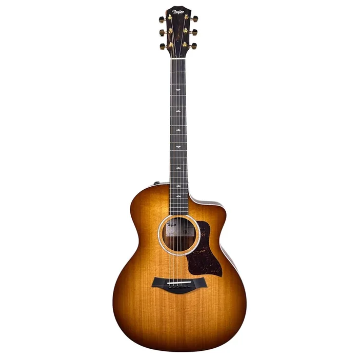 Taylor 214ce Special Edition Acoustic Guitar Spruce/TigerWood – Shaded Edgeburst