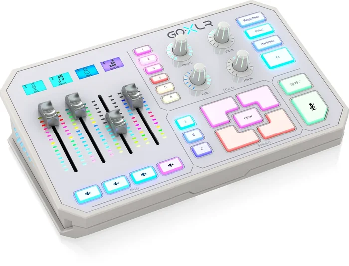 TC Helicon GOXLR White Online Broadcaster Platform